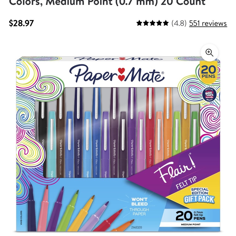 🌟New Paper Mate Flair Pens 🖊 🌟